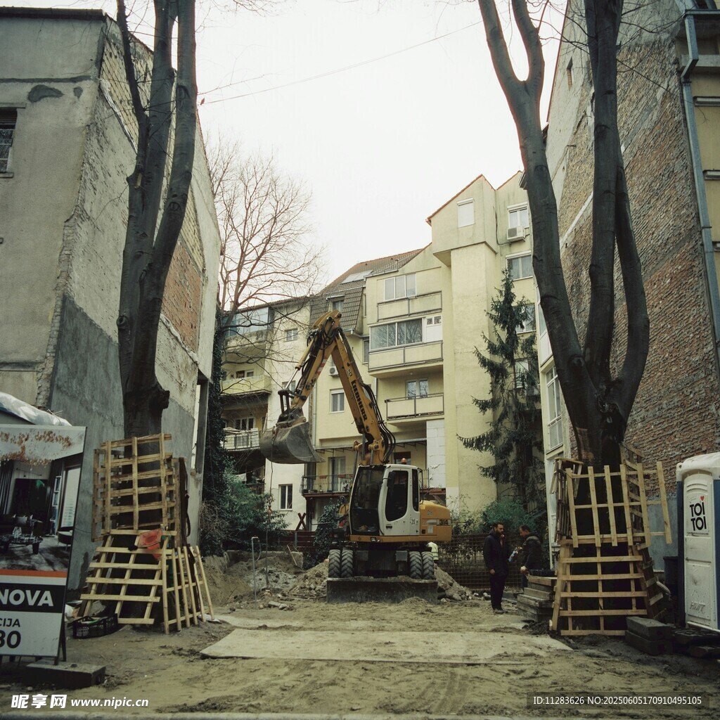 建筑工地场景