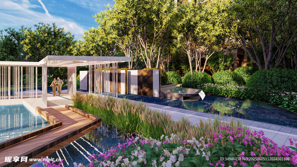 庭院景观设计效果图展示