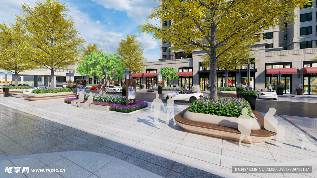 城市休闲广场景观