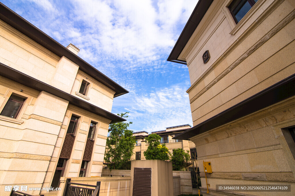 现代风格庭院建筑景观