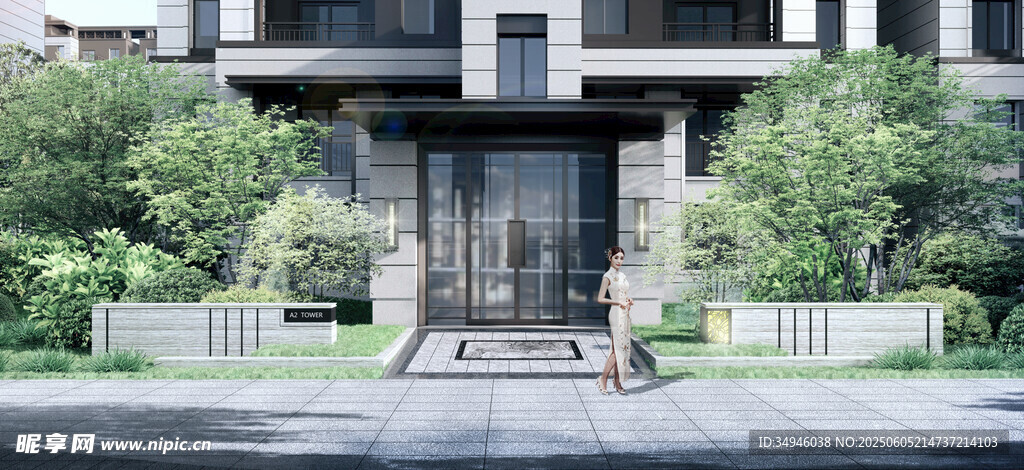 现代风格豪华住宅外观