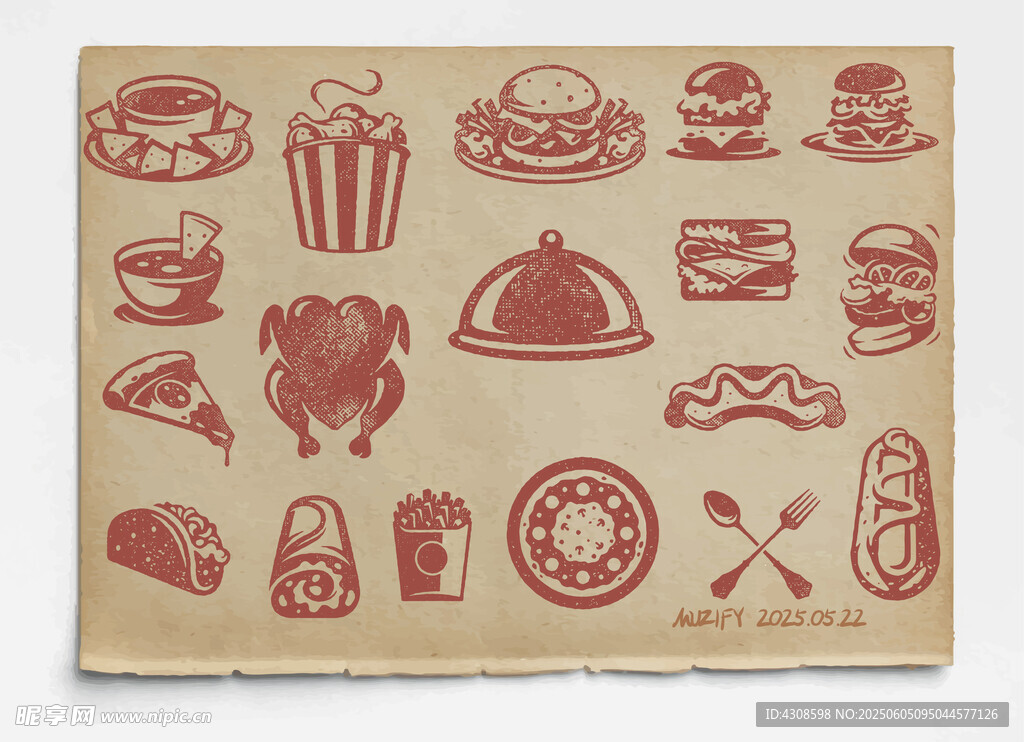20款入快餐图案