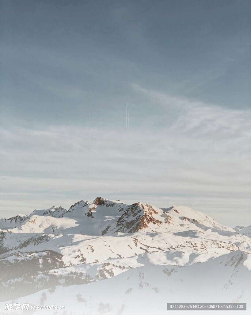 雪山壮丽风光