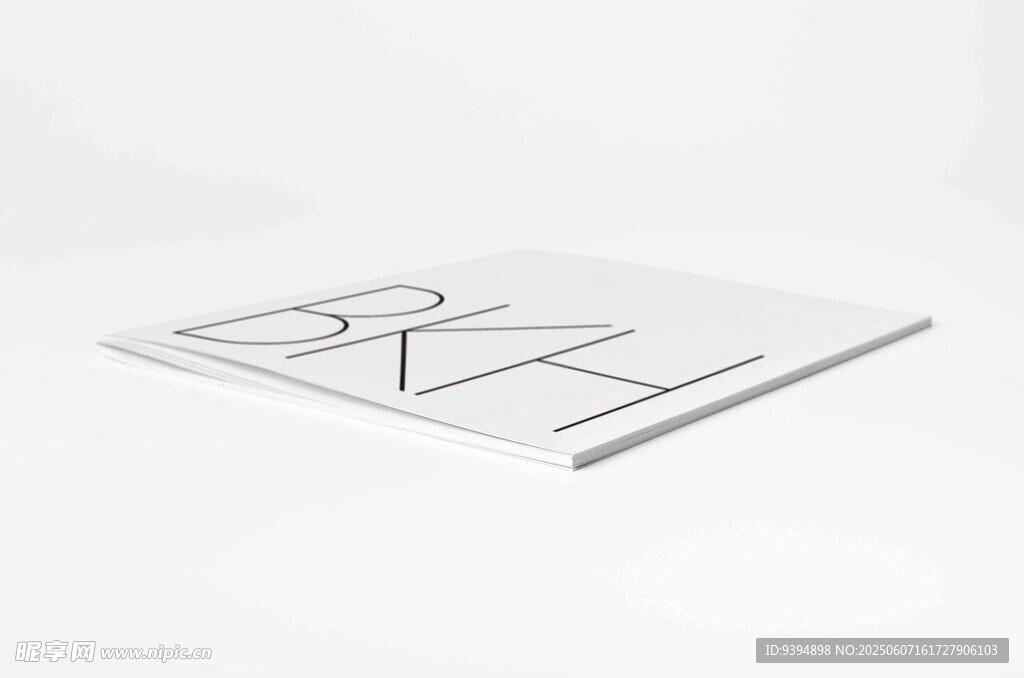 简约封面设计样机素材