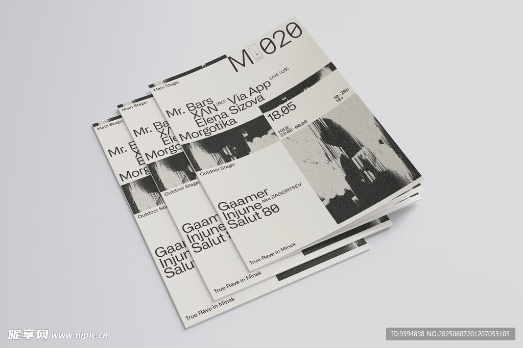 画册书籍作品集封面设计排版样机