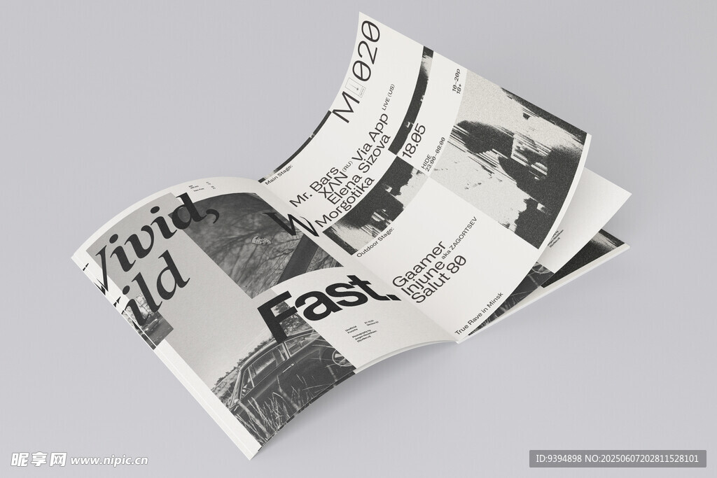 书籍画册设计样机封面贴图