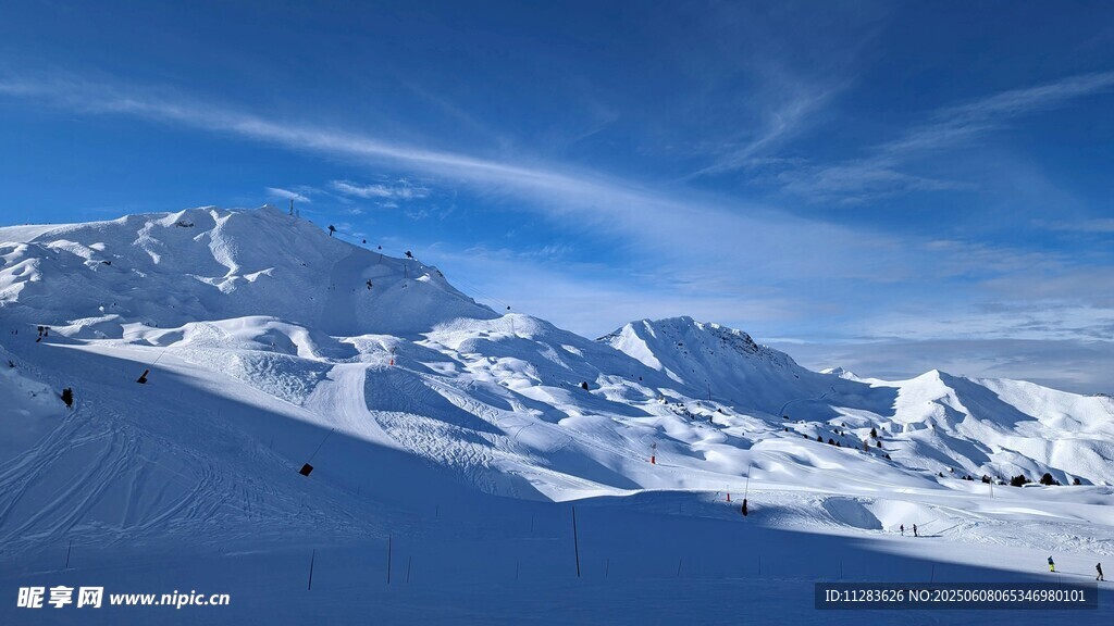 壮丽雪山美景