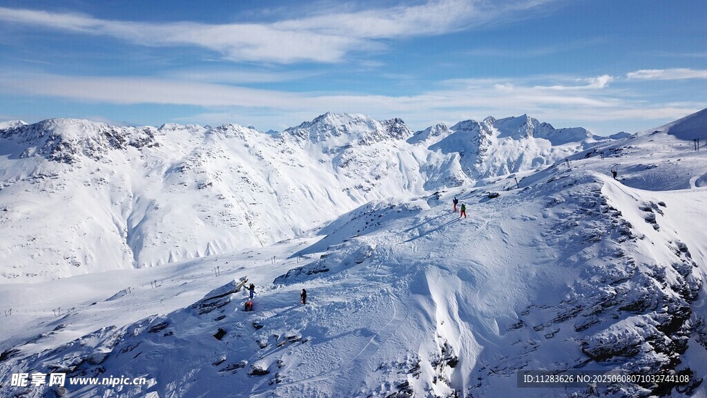 壮丽雪山美景