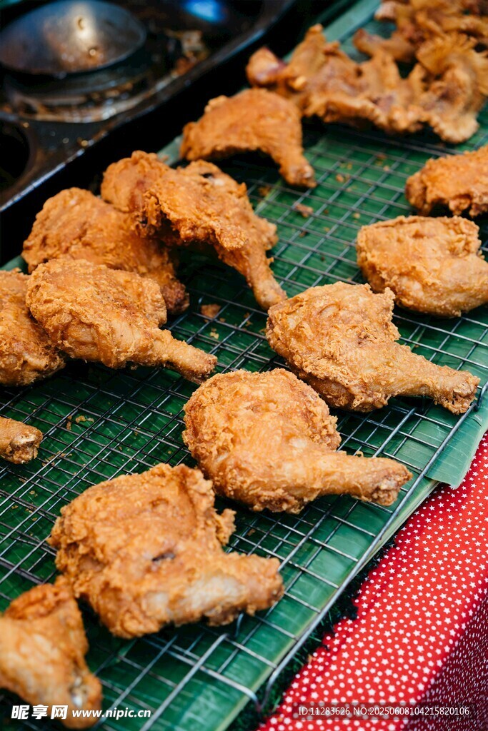 美味炸鸡腿诱人呈现
