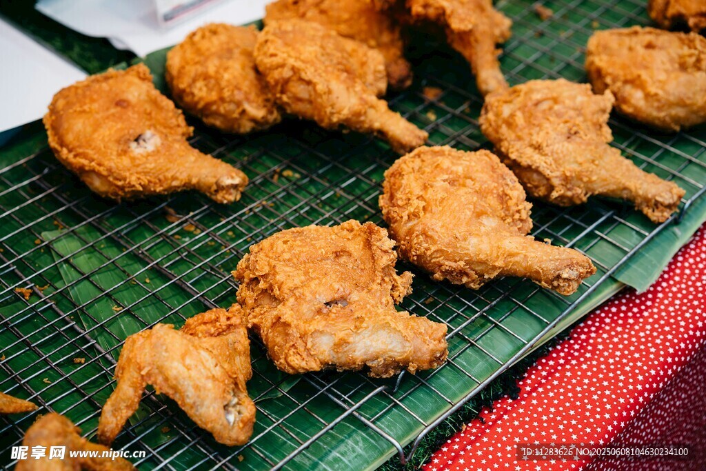 美味炸鸡翅诱人呈现