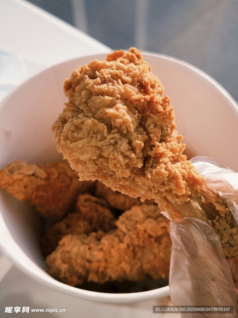 美味香脆炸鸡块