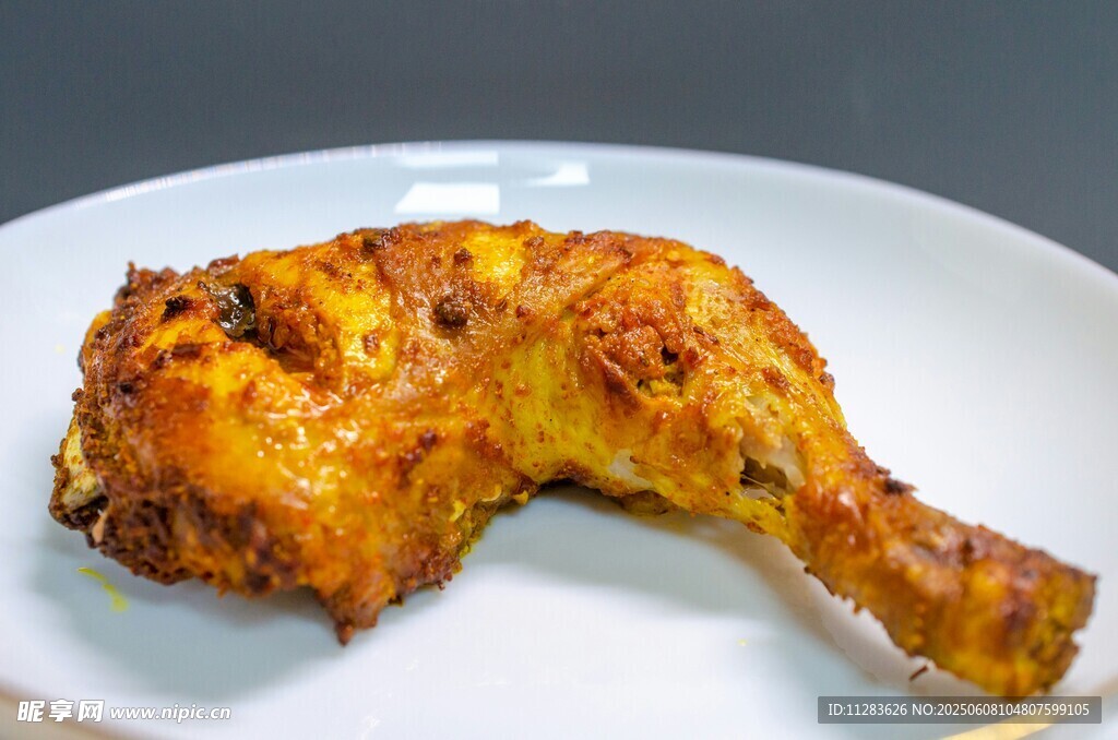 香烤美味大鸡腿