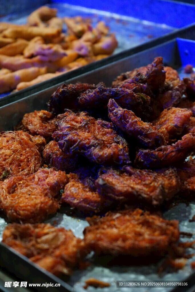 美味油炸食品诱人呈现