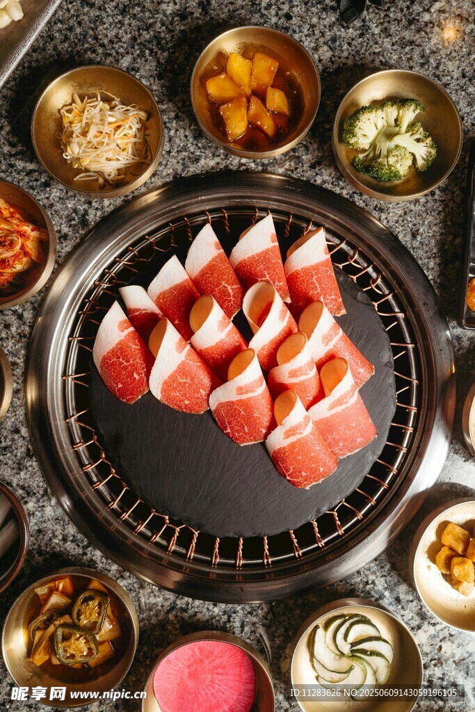 韩式烤肉拼盘