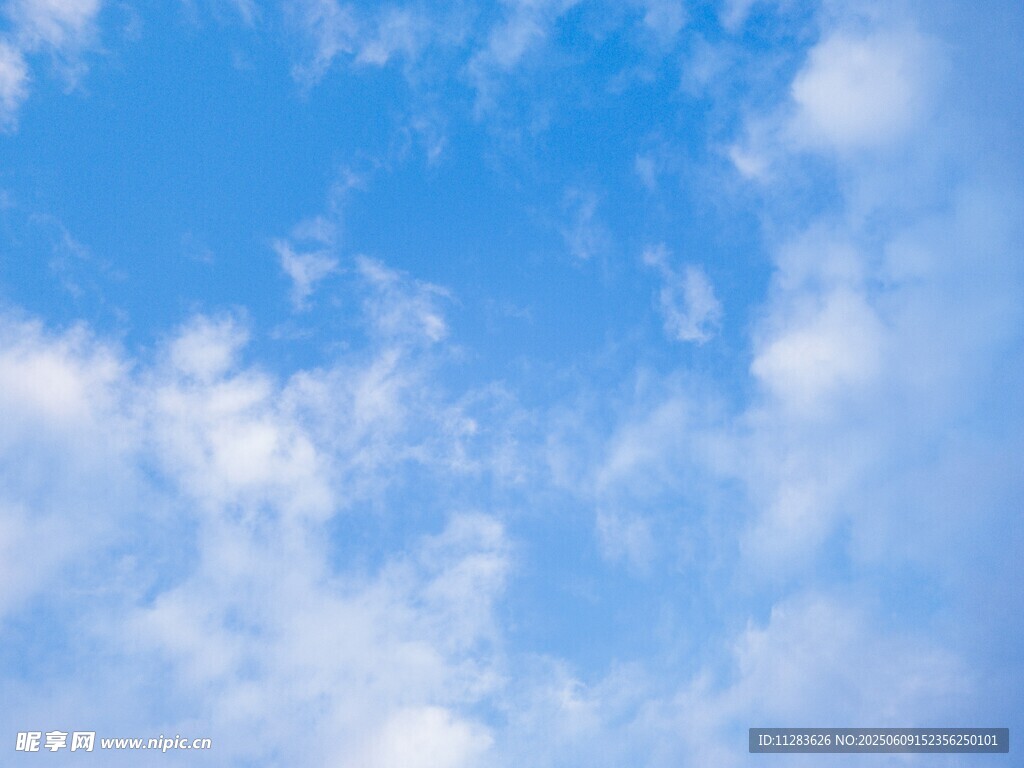 蓝天白云美景