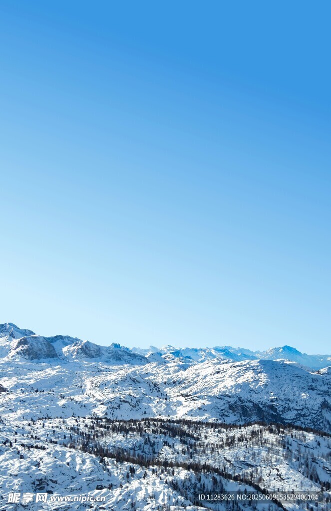 雪山美景