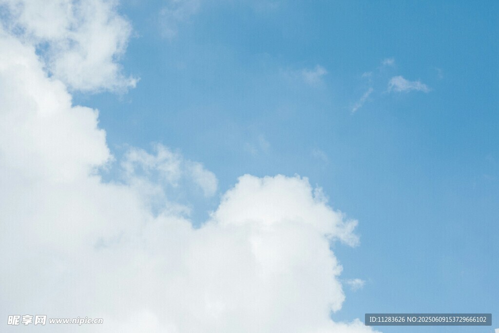 蓝天白云美景