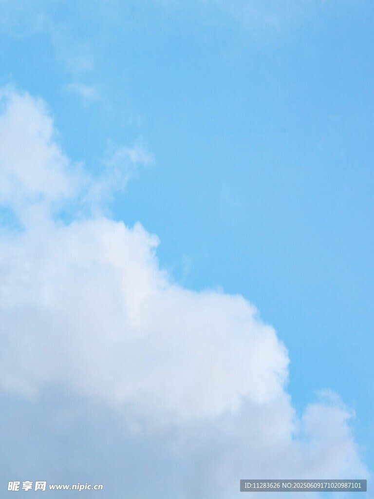 蓝天白云美景