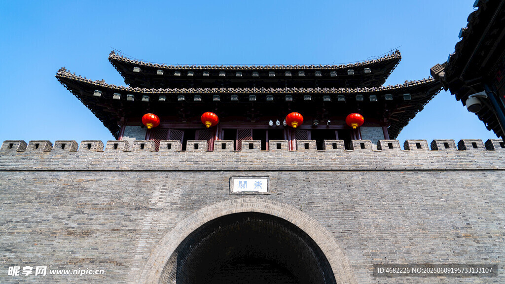 扬州东关街城头