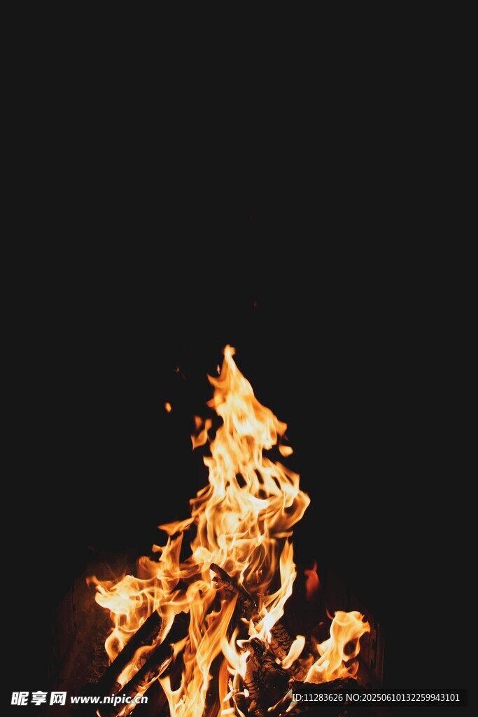燃烧的火焰