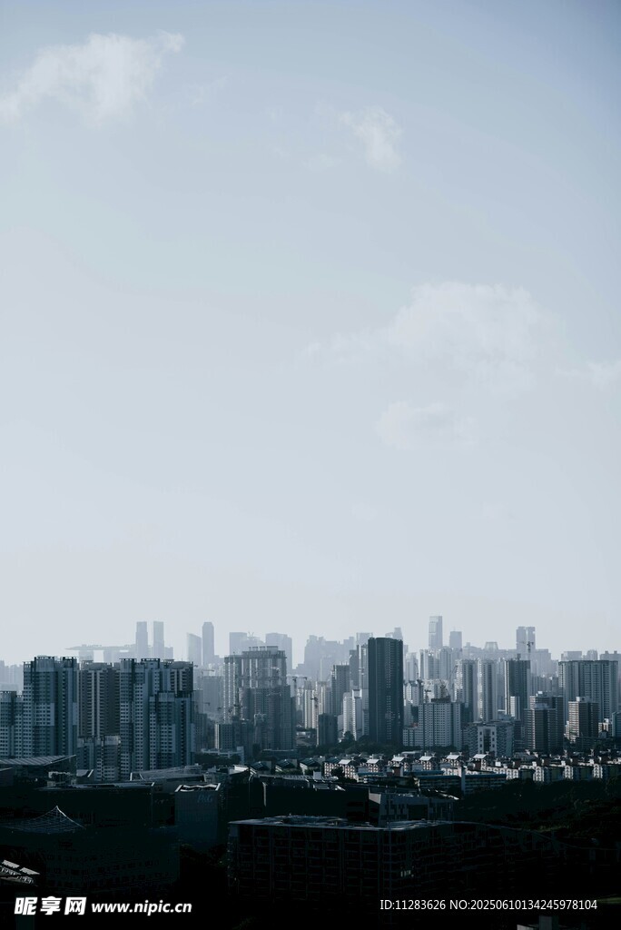 城市天际线景观