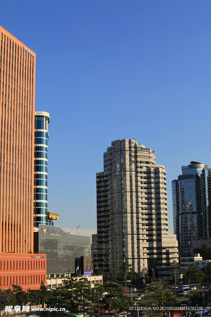 城市高楼景观