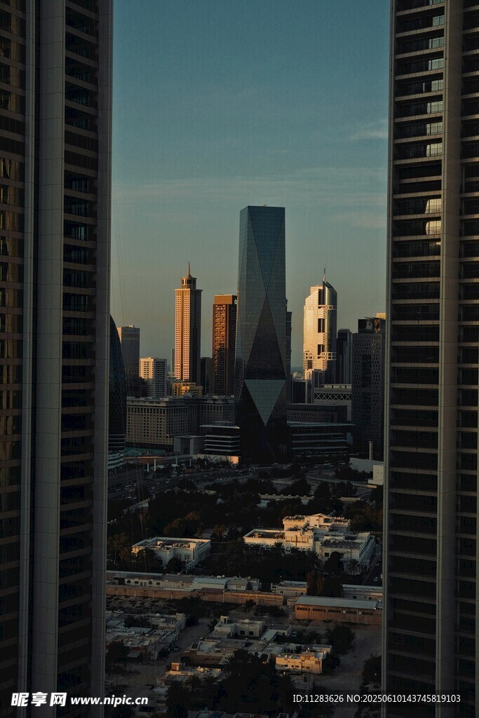 城市天际线景观