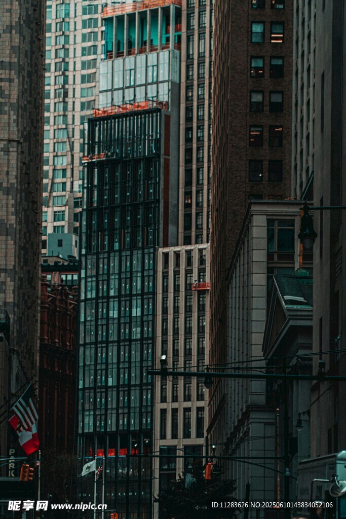 城市高楼景观
