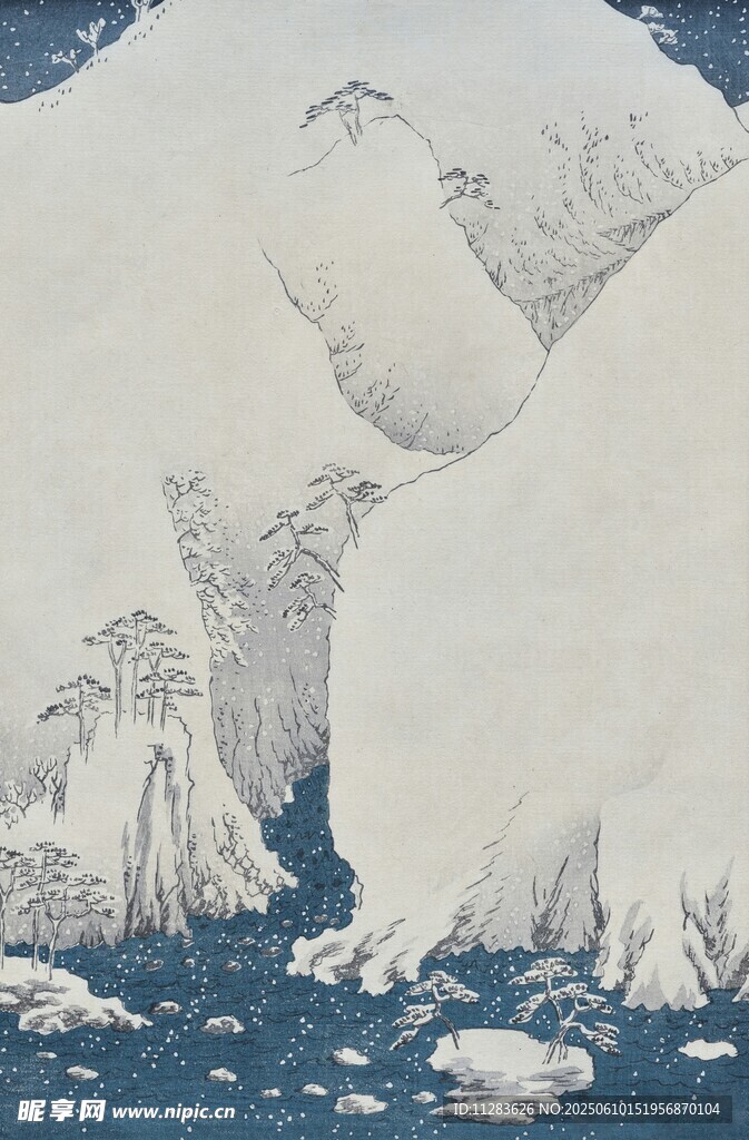 中式山水画