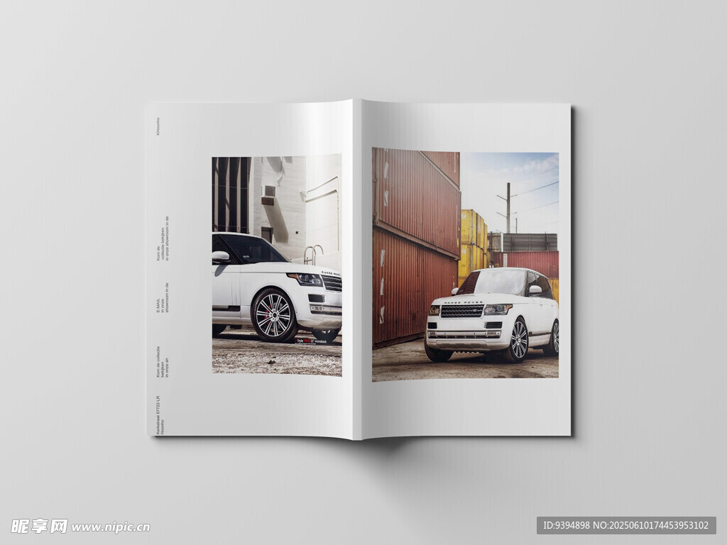 画册封面设计样机贴图