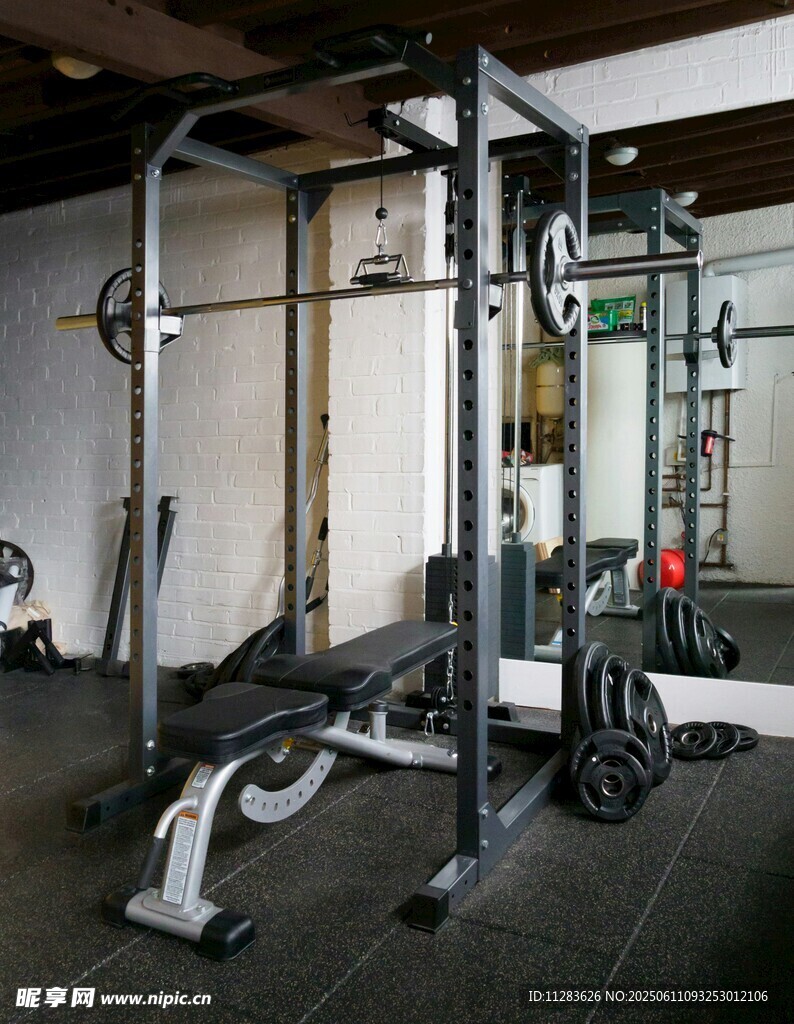 室内健身房器械展示