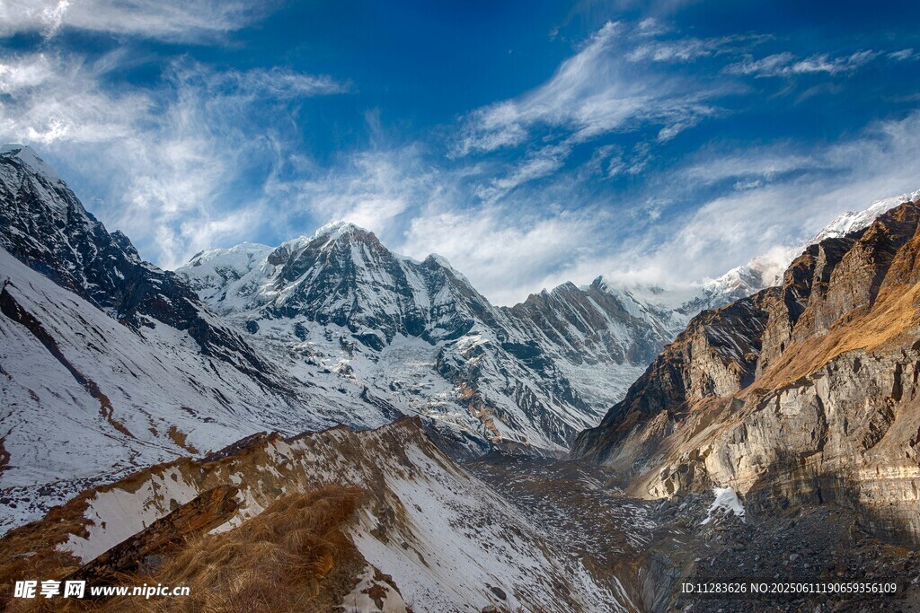 壮丽雪山美景