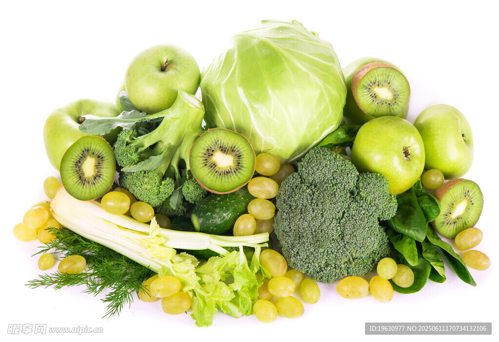 新鲜多样蔬菜水果大集合