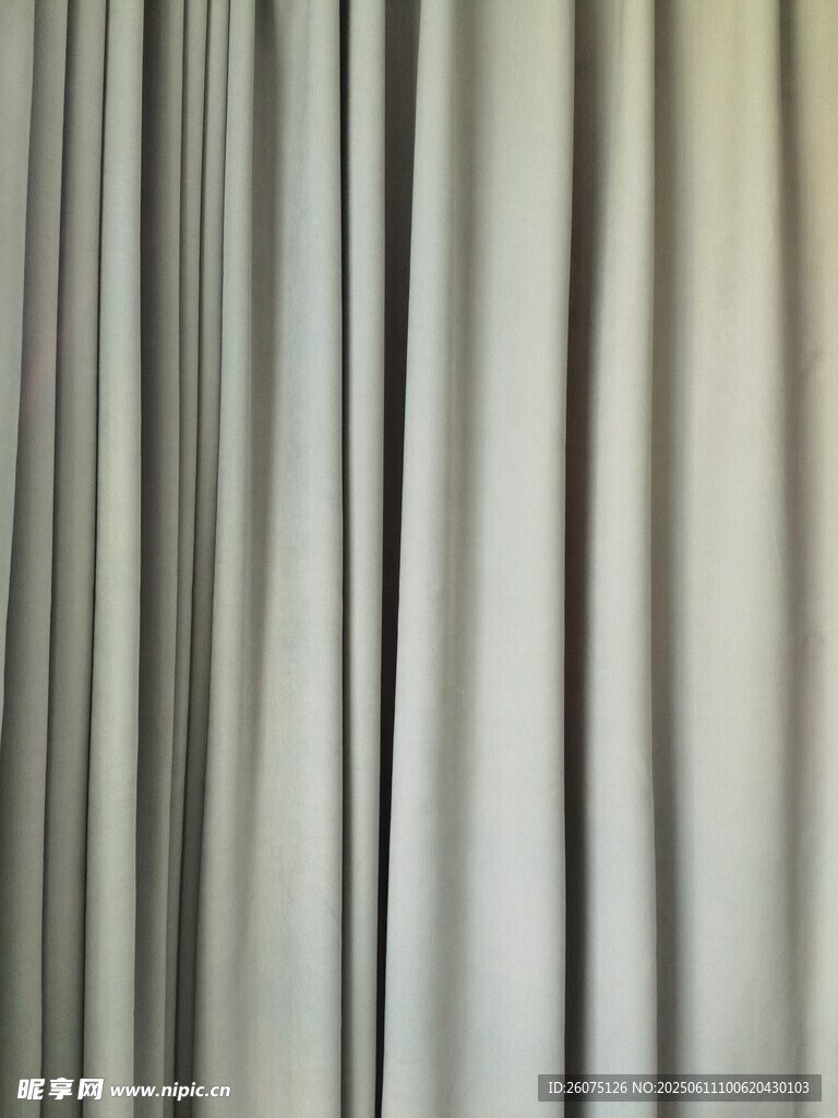 垂直条纹窗帘特写