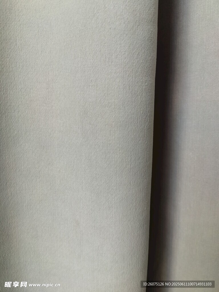浅灰色质感布料卷