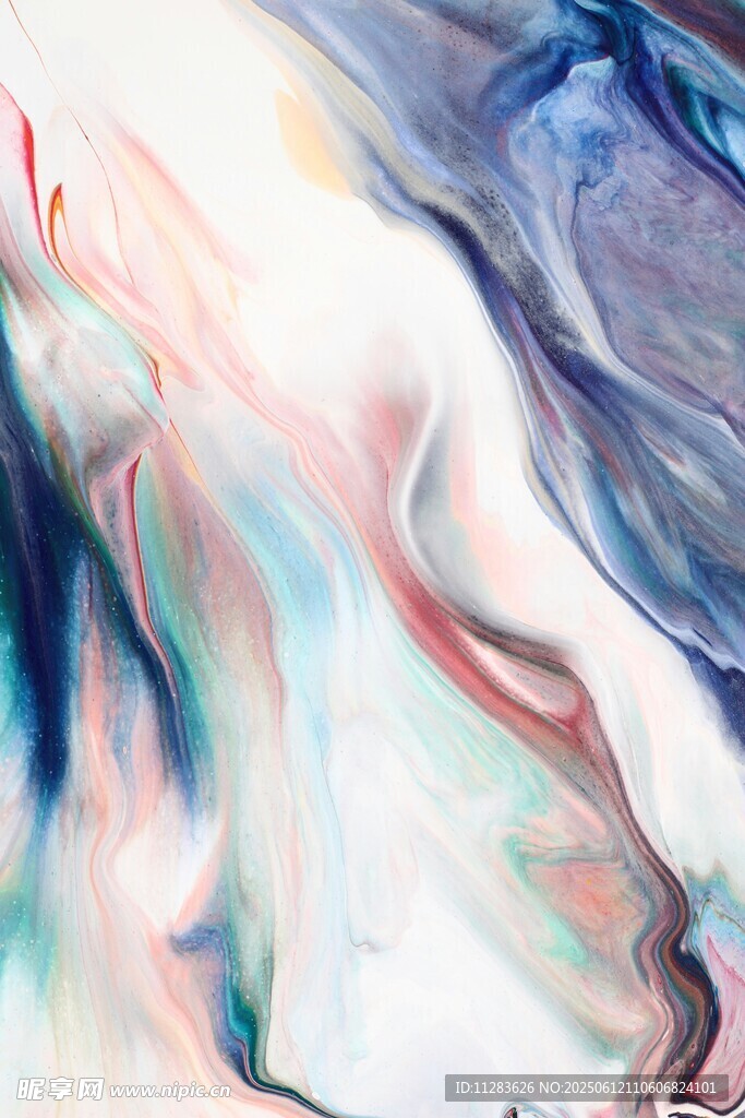 梦幻流体艺术抽象画