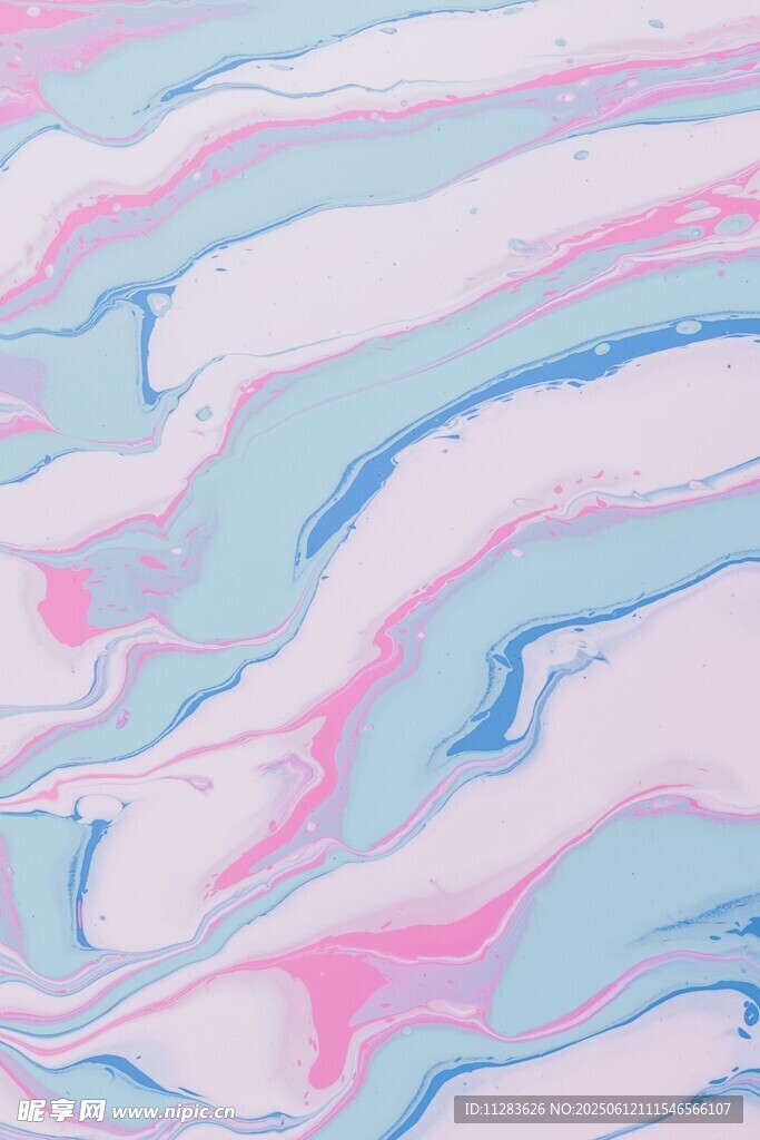 梦幻渐变流体纹理背景