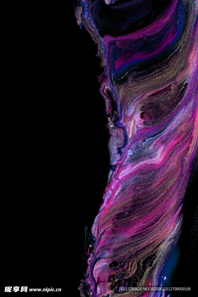 梦幻色彩流体艺术纹理
