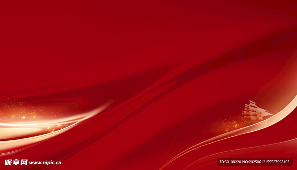 红色主背景