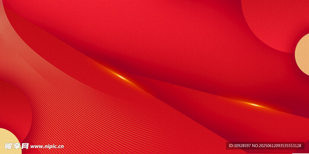 红色背景