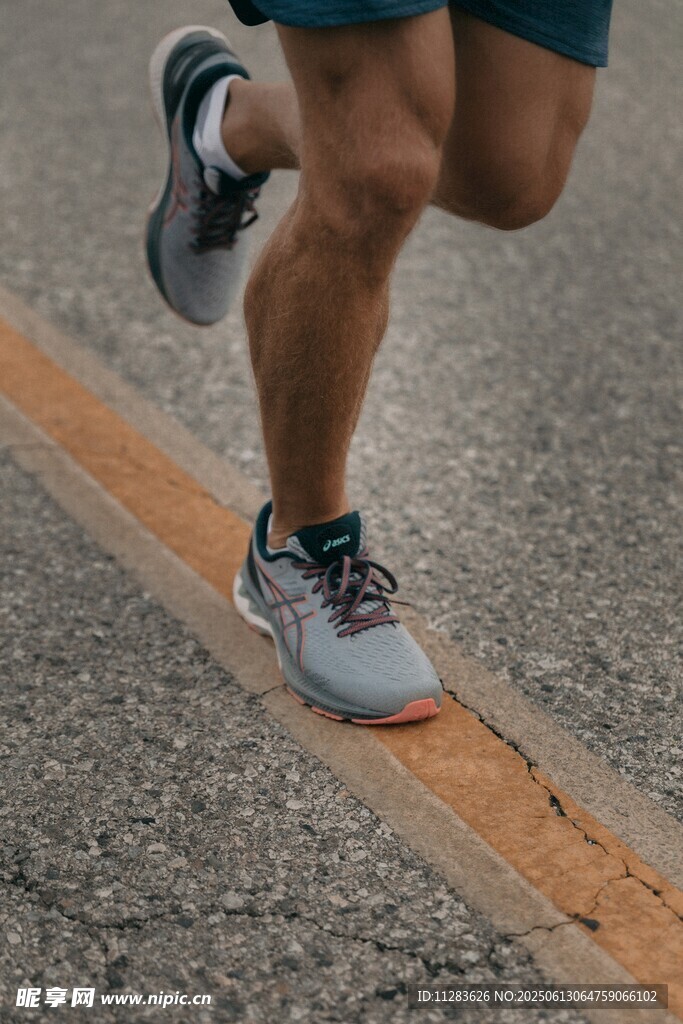 跑步者的动感步伐