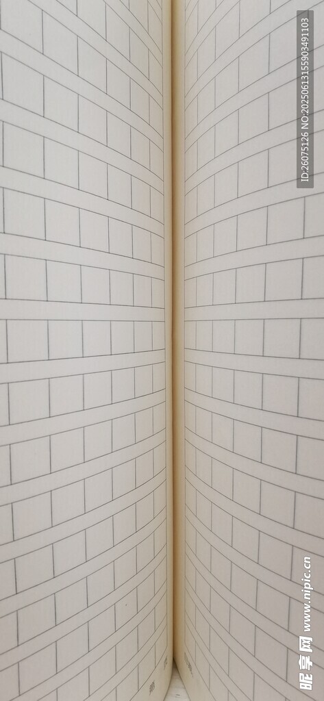 白色砖墙纹理特写