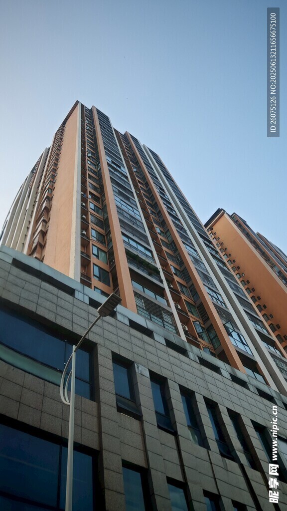现代高层商务建筑外观