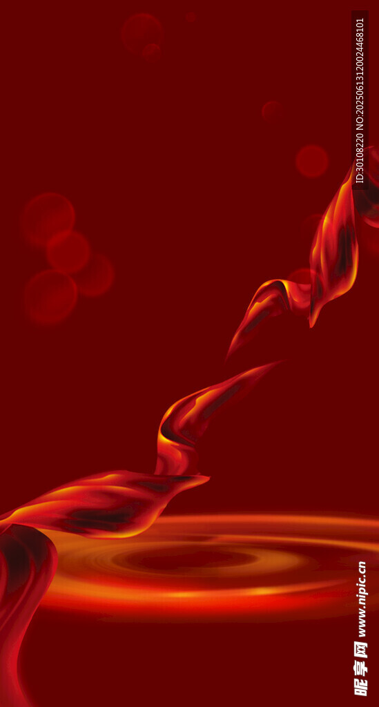 红色竖版背景