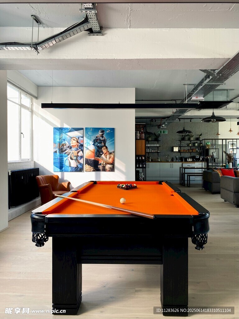 室内台球桌