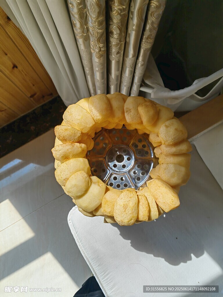 晒苹果干