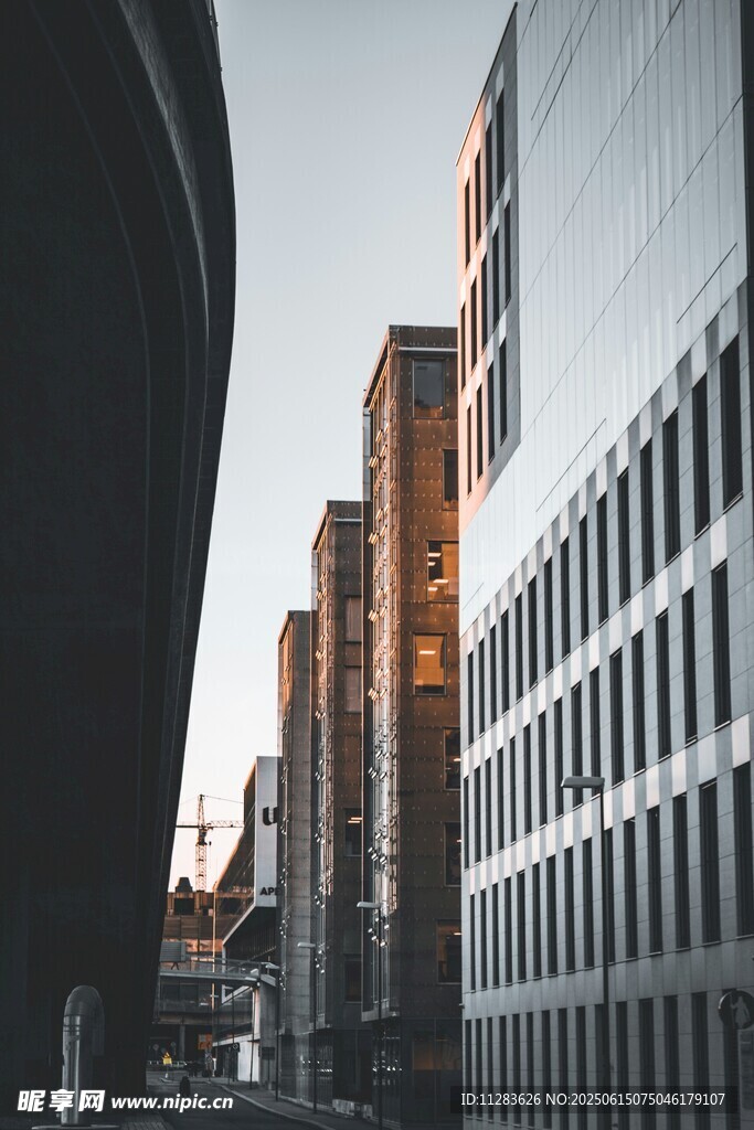 城市高楼街景