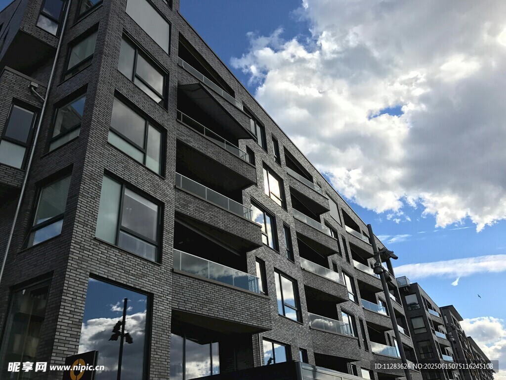 现代风格高层公寓建筑