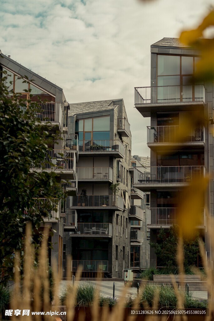 现代风格住宅外观景观