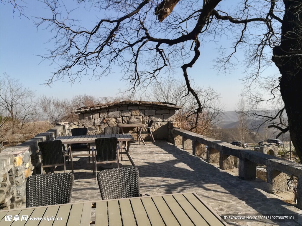 户外露台休闲场景